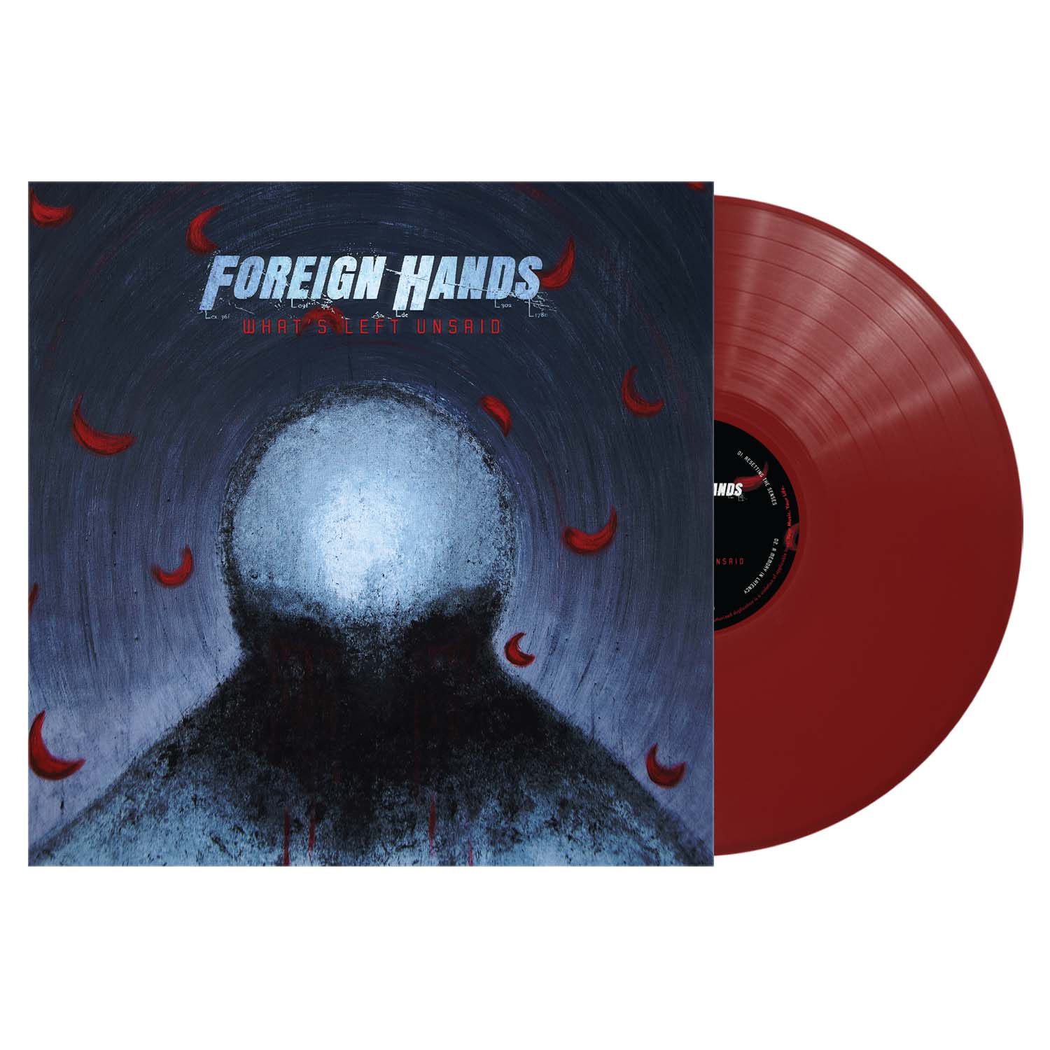 Foreign Hands - 'What's Left Unsaid' Transparent Red Vinyl (Pre-Order)