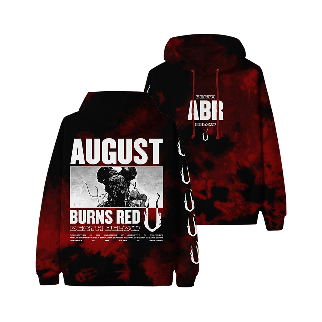 August Burns Red Death Below Red Dye Hoodie SharpTone Records