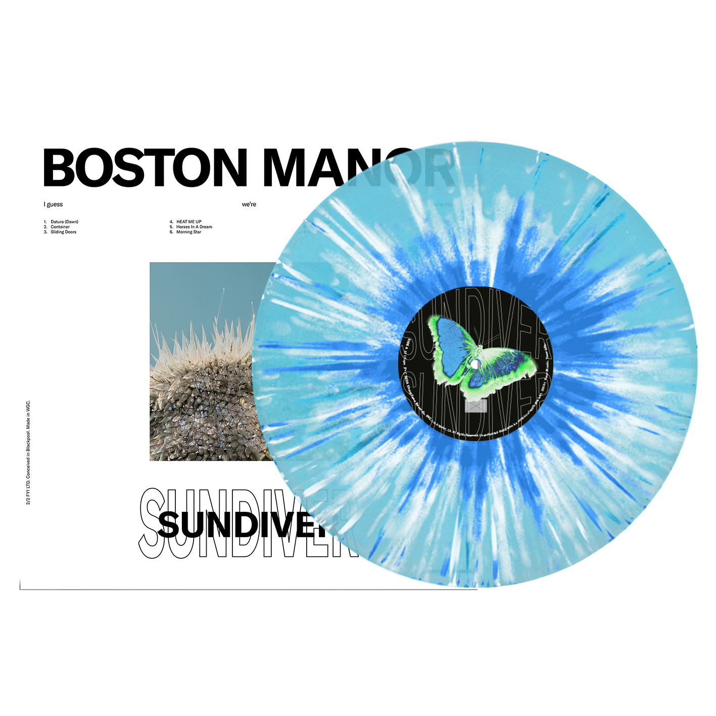 Crystal Lake - 'Helix' Aqua Blue Vinyl Crystal Lake - 'Helix' Aqua Blue Vinyl