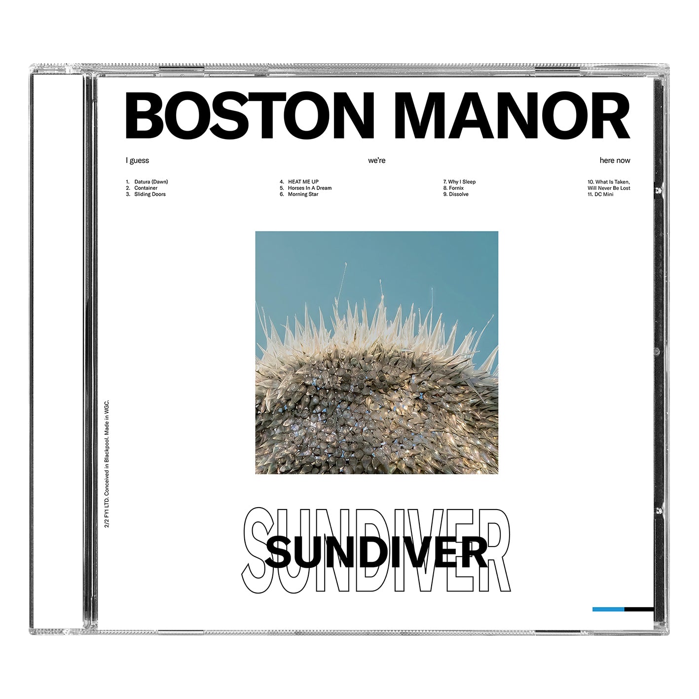 Boston Manor - Sundiver CD (Pre-Order)