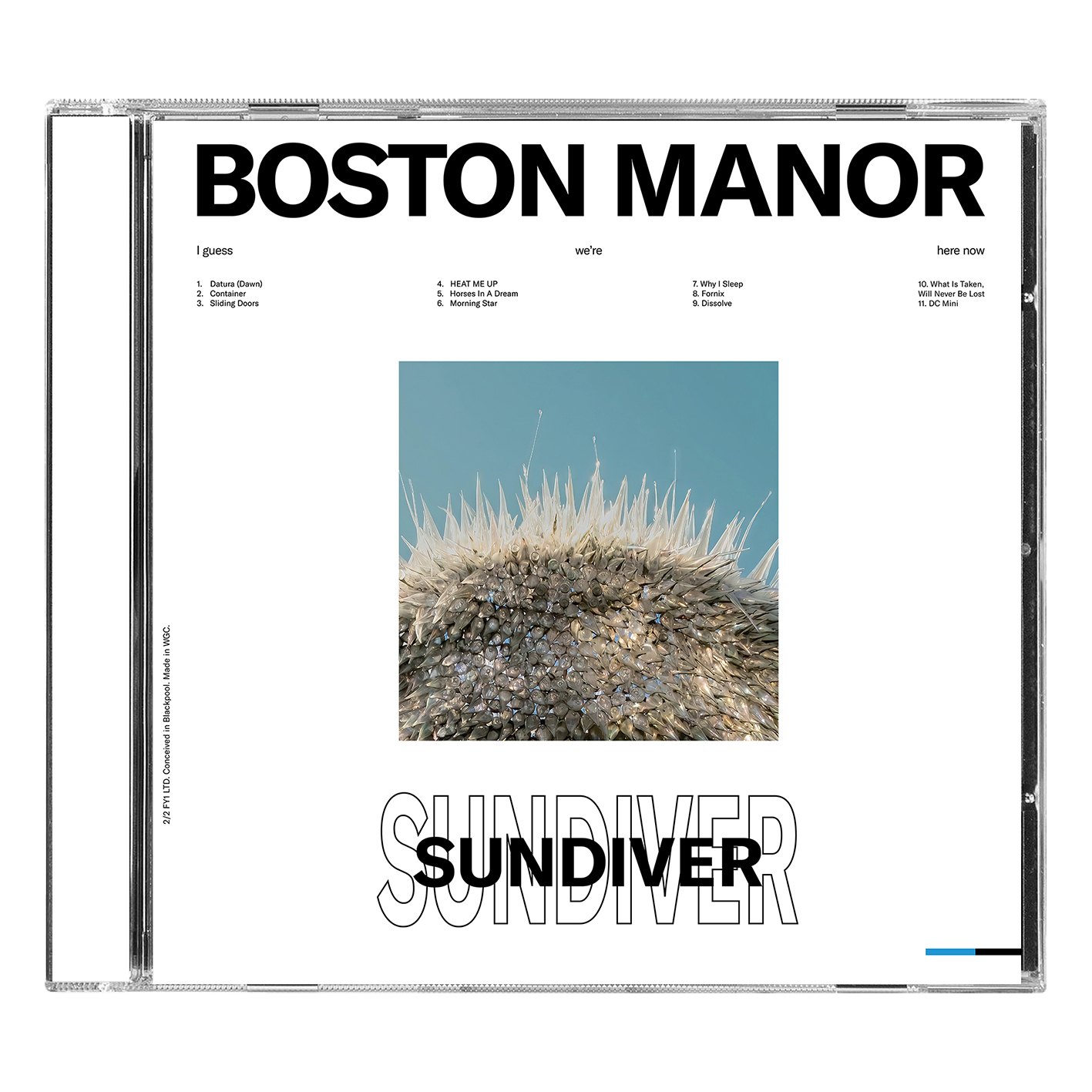Boston Manor - Sundiver CD