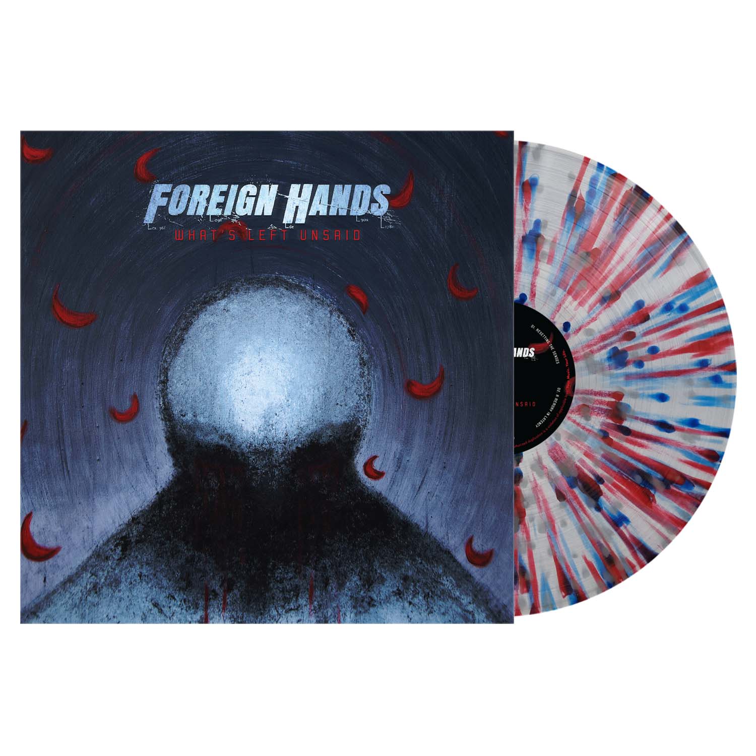 Foreign Hands - 'What's Left Unsaid' Clear Splatter Vinyl (Pre-Order)