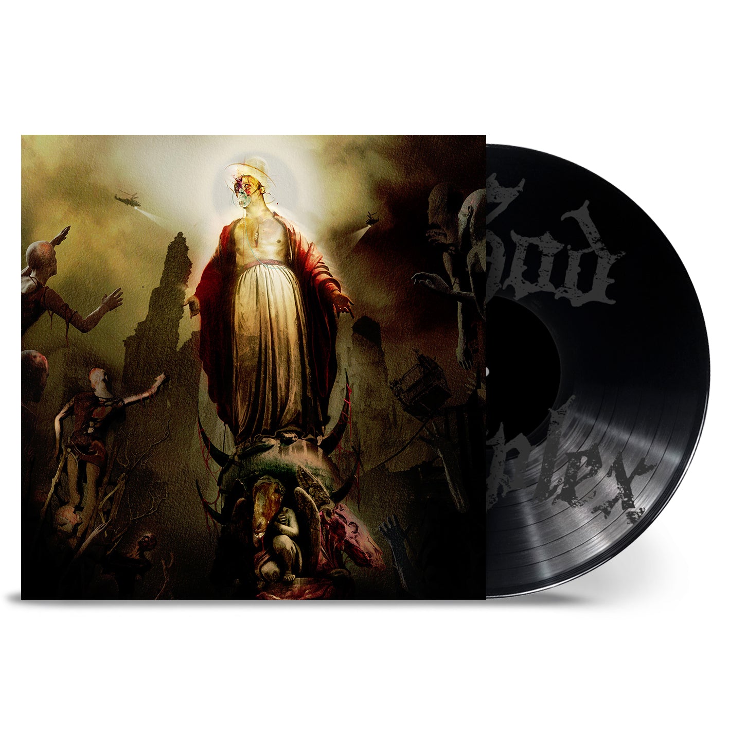 God Complex - He Watches In Silence EP (12'' Black Vinyl -  B Side Etching)