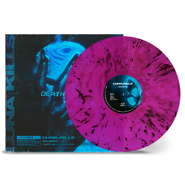 LUNA KILLS - DEATHMATCH Transparent Magenta Marble Vinyl