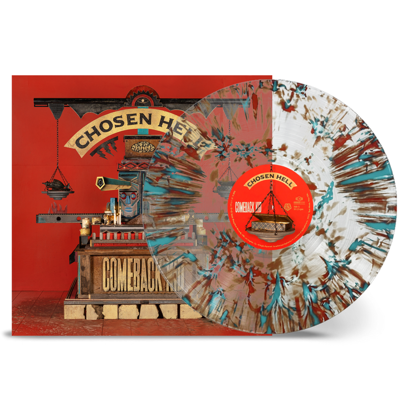 Comeback Kid - Chosen Hell Total Clear / Gold / Turquoise / Red Crusher Vinyl (Pre-Order)