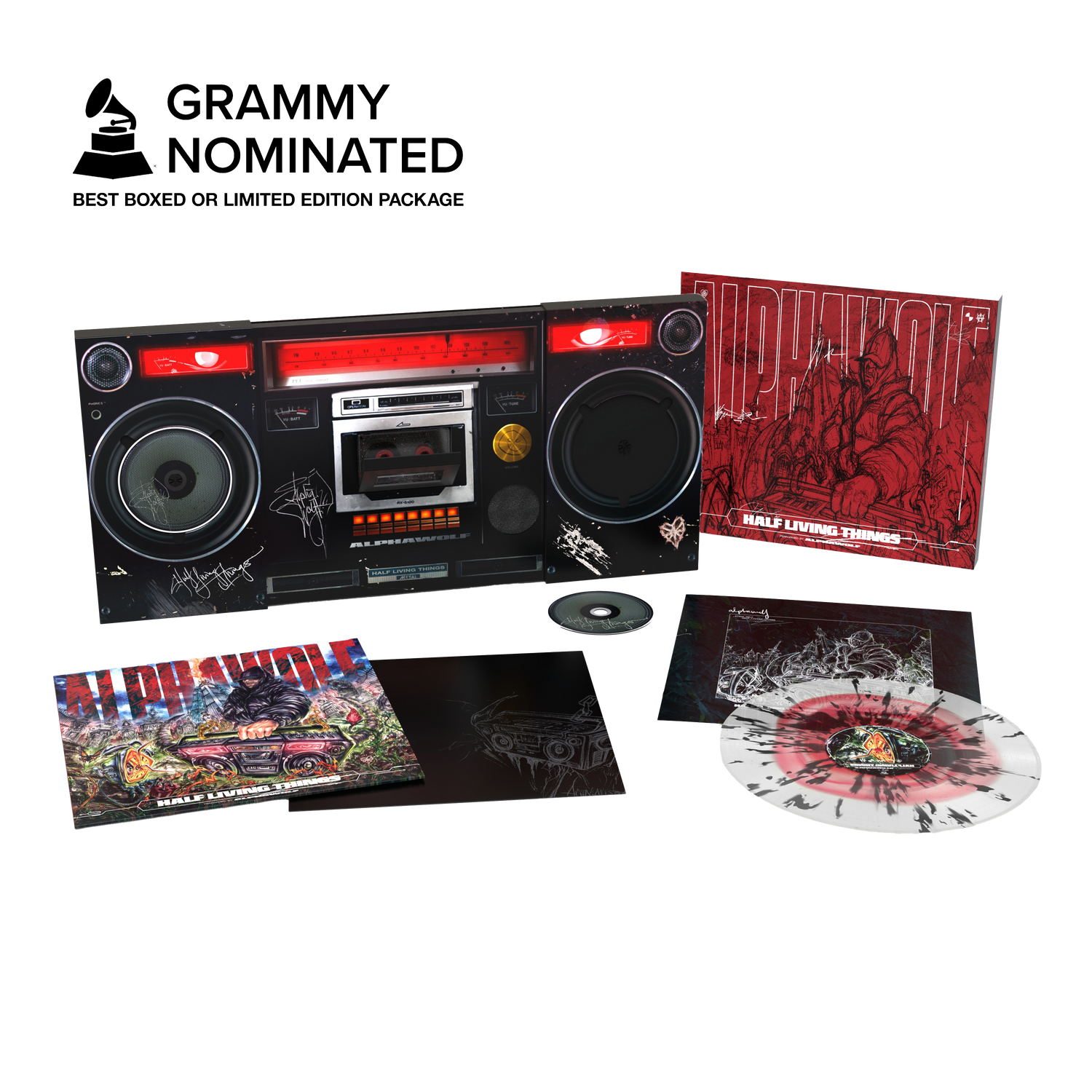 Alpha Wolf - Half Living Things Deluxe Box Set