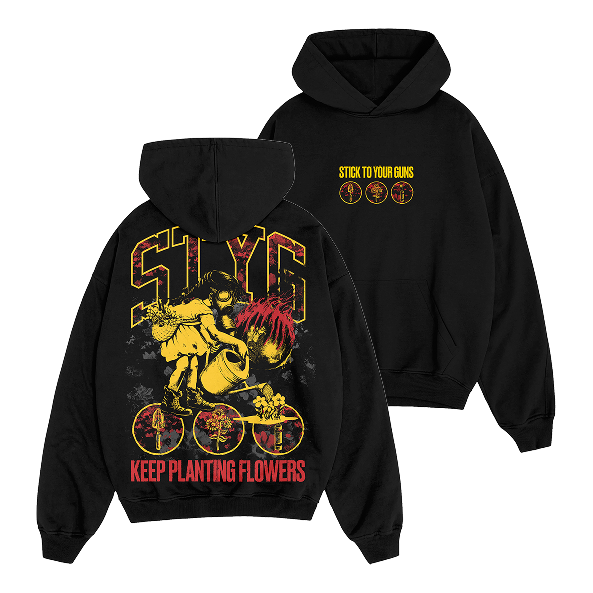 Stick To Your Guns - Keep Planting Flowers Hoodie