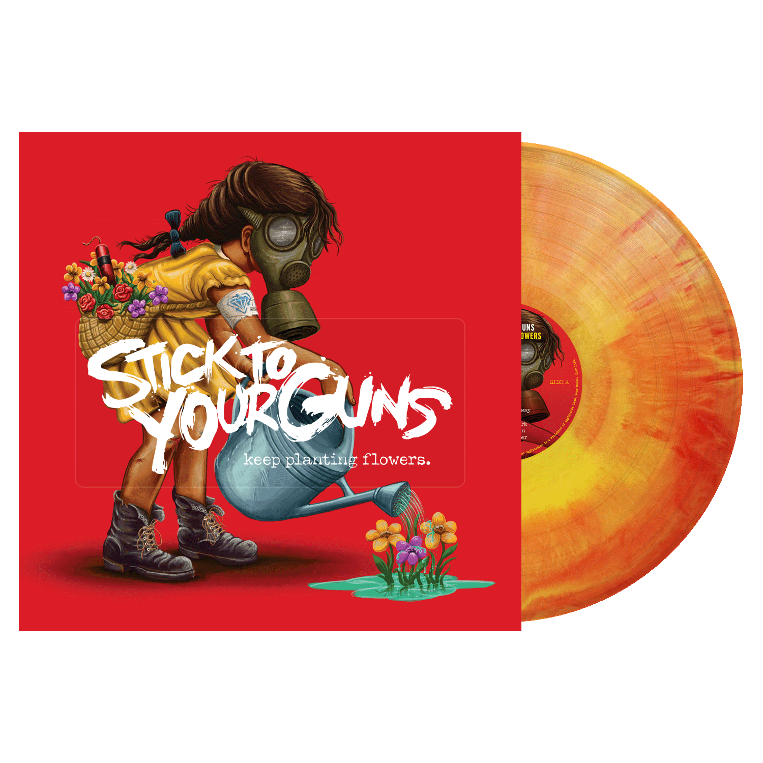 Stick To Your Guns - Keep Planting Flowers (Red & Yellow Galaxy LP) (Pre-Order)