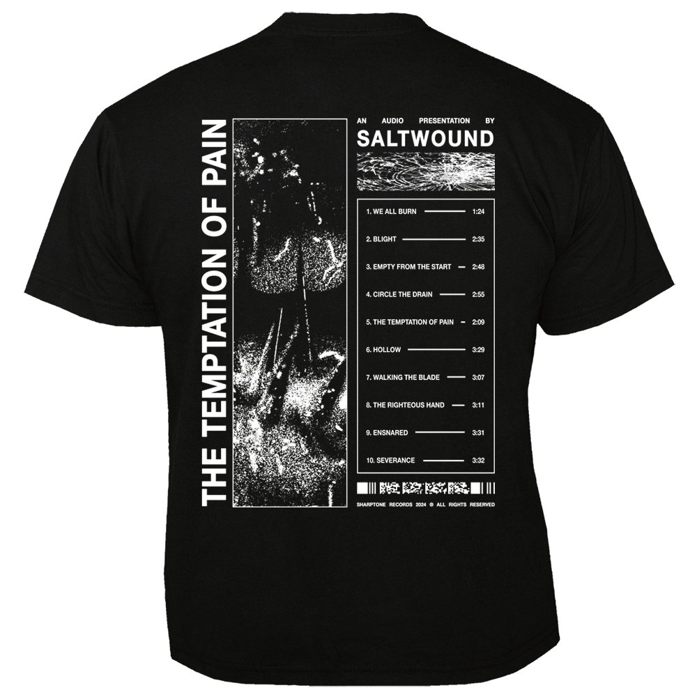 Saltwound - The Temptation of Pain T-Shirt (Pre-Order)