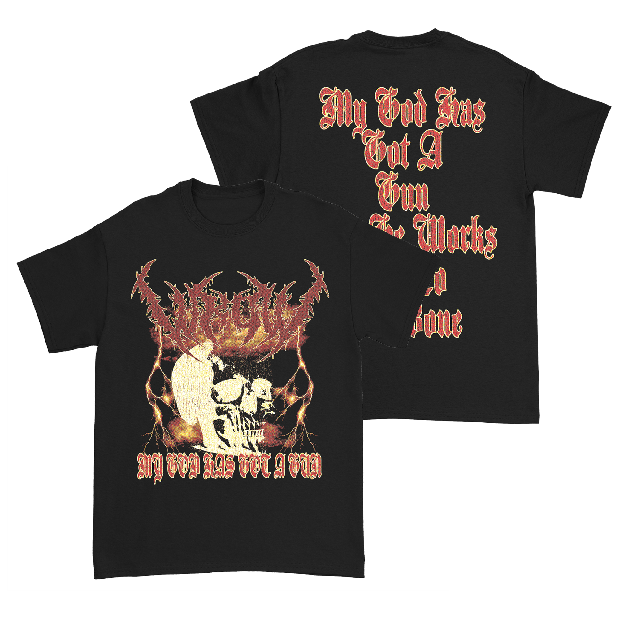 Vukovi - My God Has Got A Gun T-Shirt