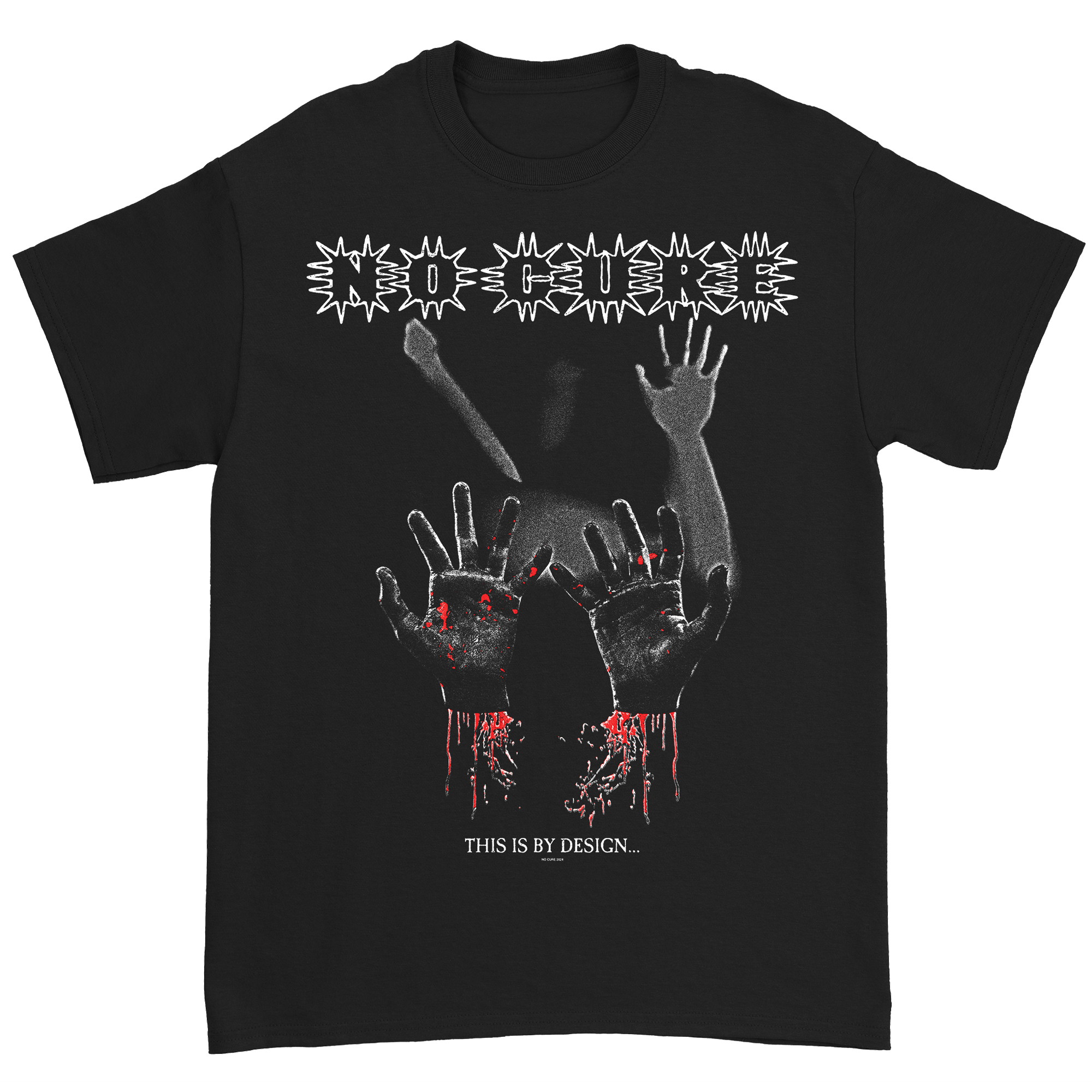 No Cure - Hands Tee Shirt (Pre-Order)