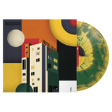 Broadside - 'Hotel Bleu' Yellow Green Swirl Vinyl