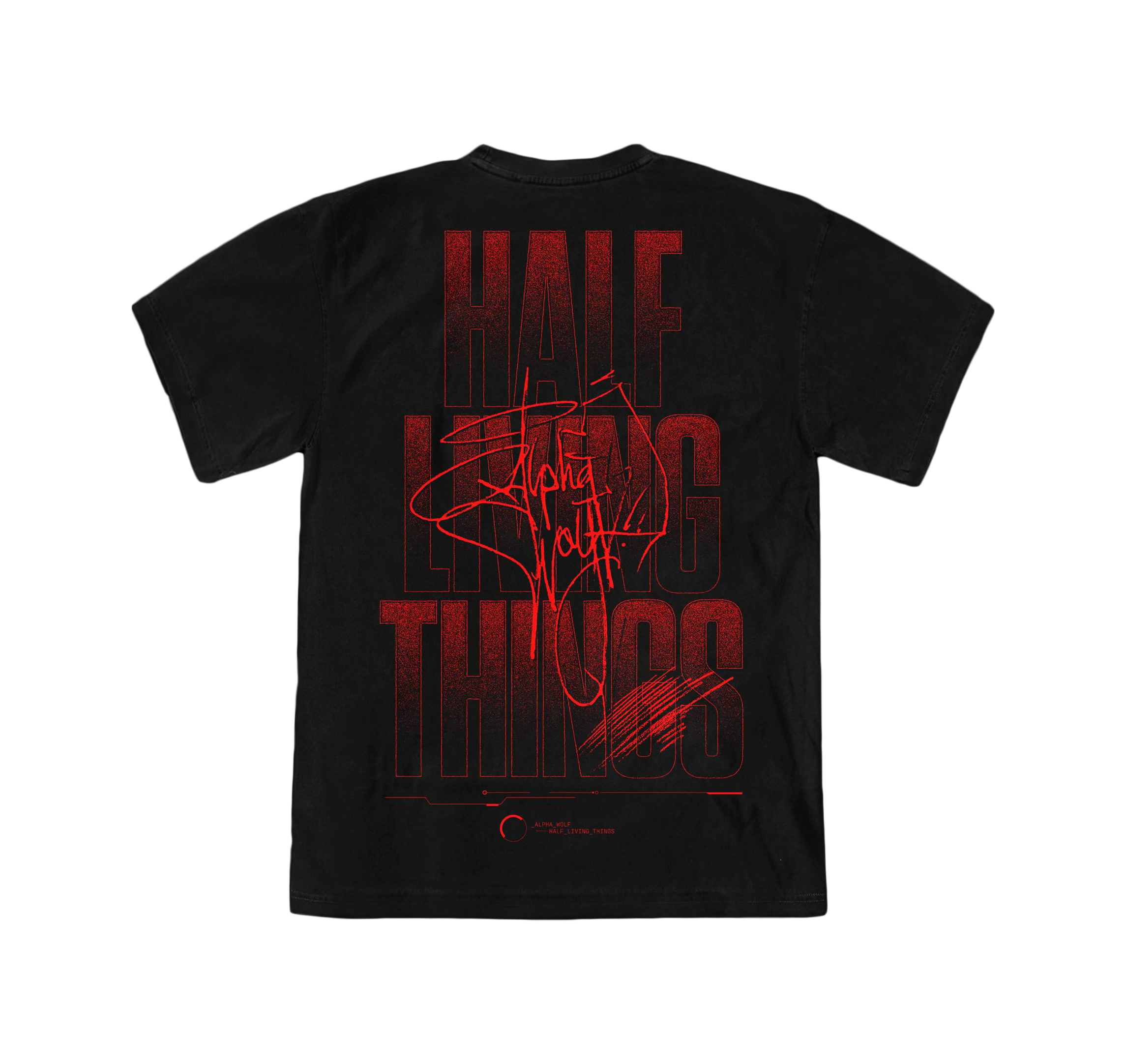Alpha Wolf - Half Living Things Shirt