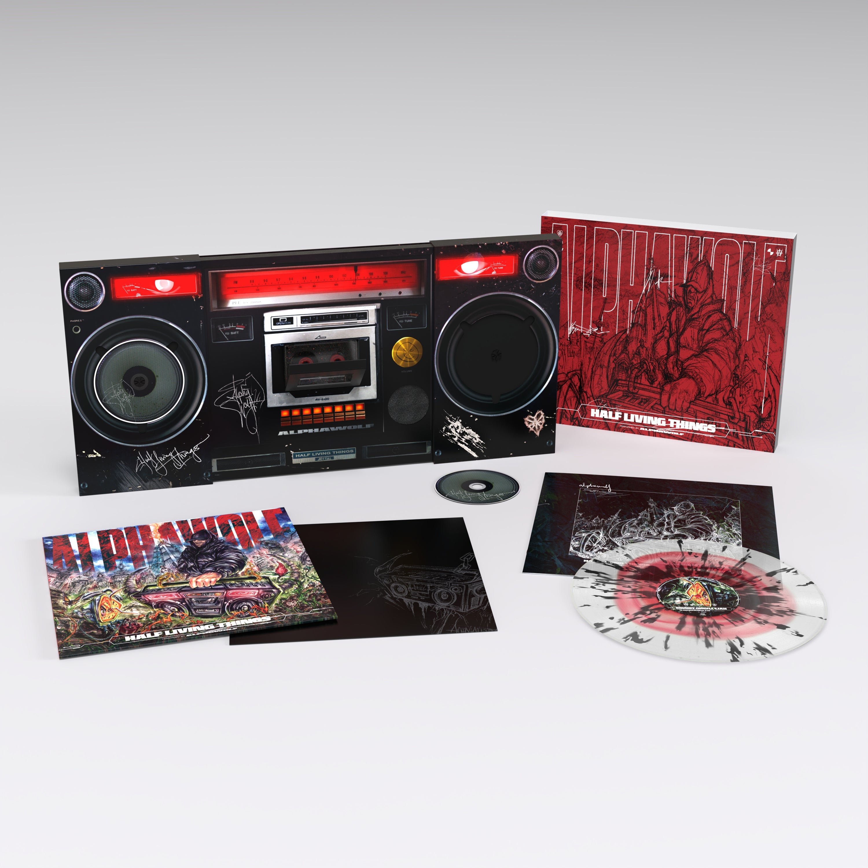 Alpha Wolf - Half Living Things Deluxe Box Set (Pre-Order)