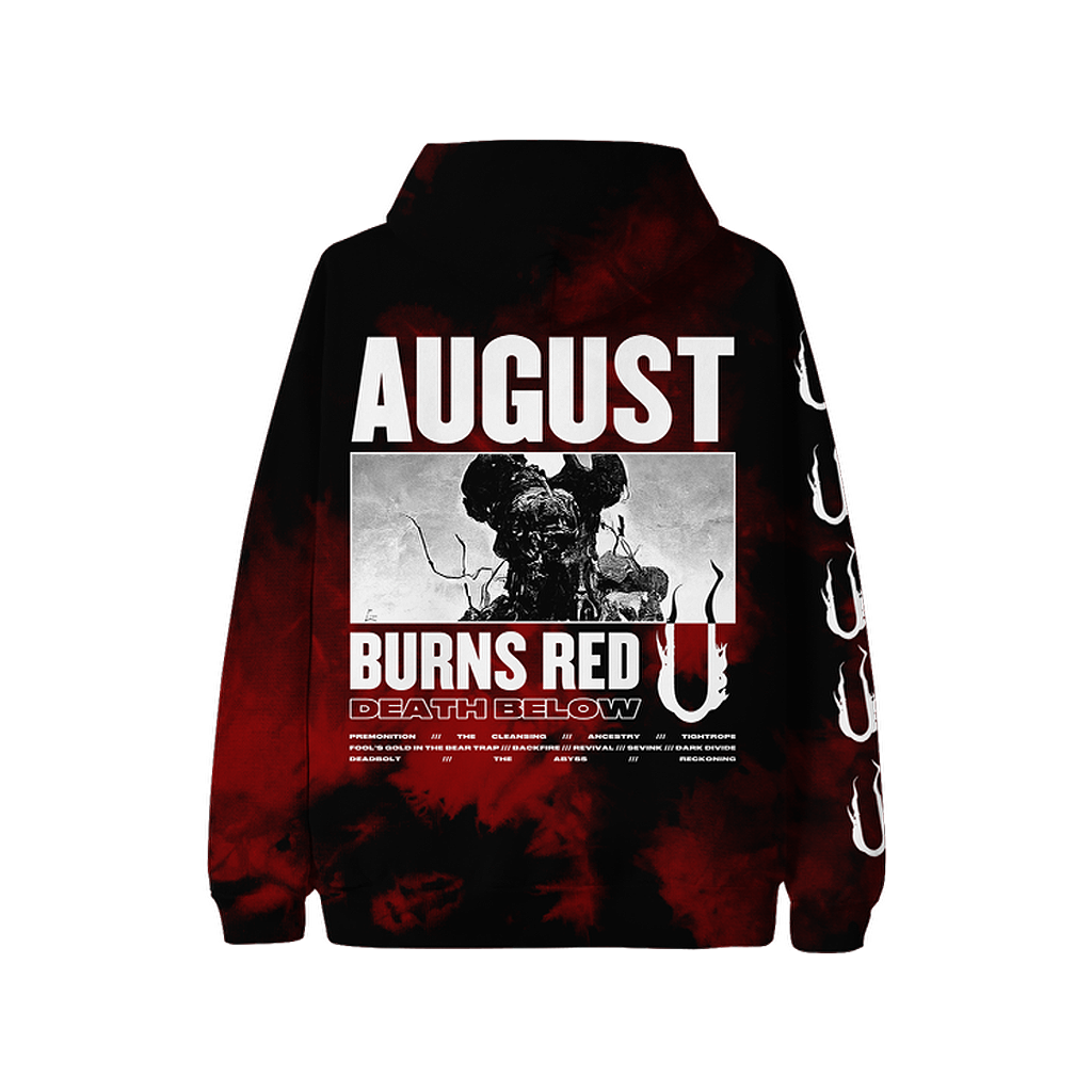 August Burns Red - Death Below Red Dye Hoodie