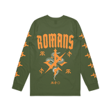 We Came As Romans - Snake Military Green Long Sleeve