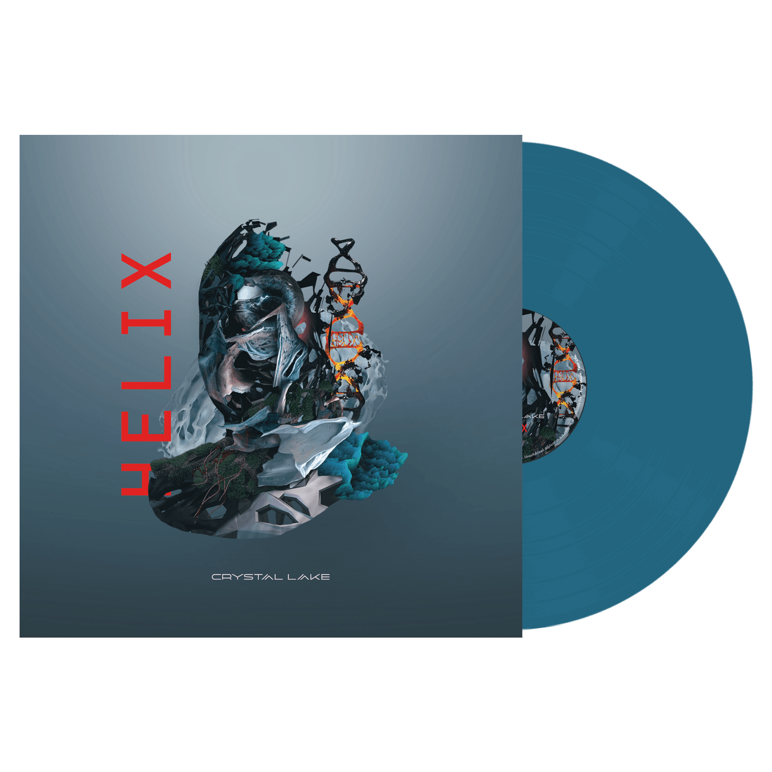 Crystal Lake - 'Helix' Aqua Blue Vinyl
