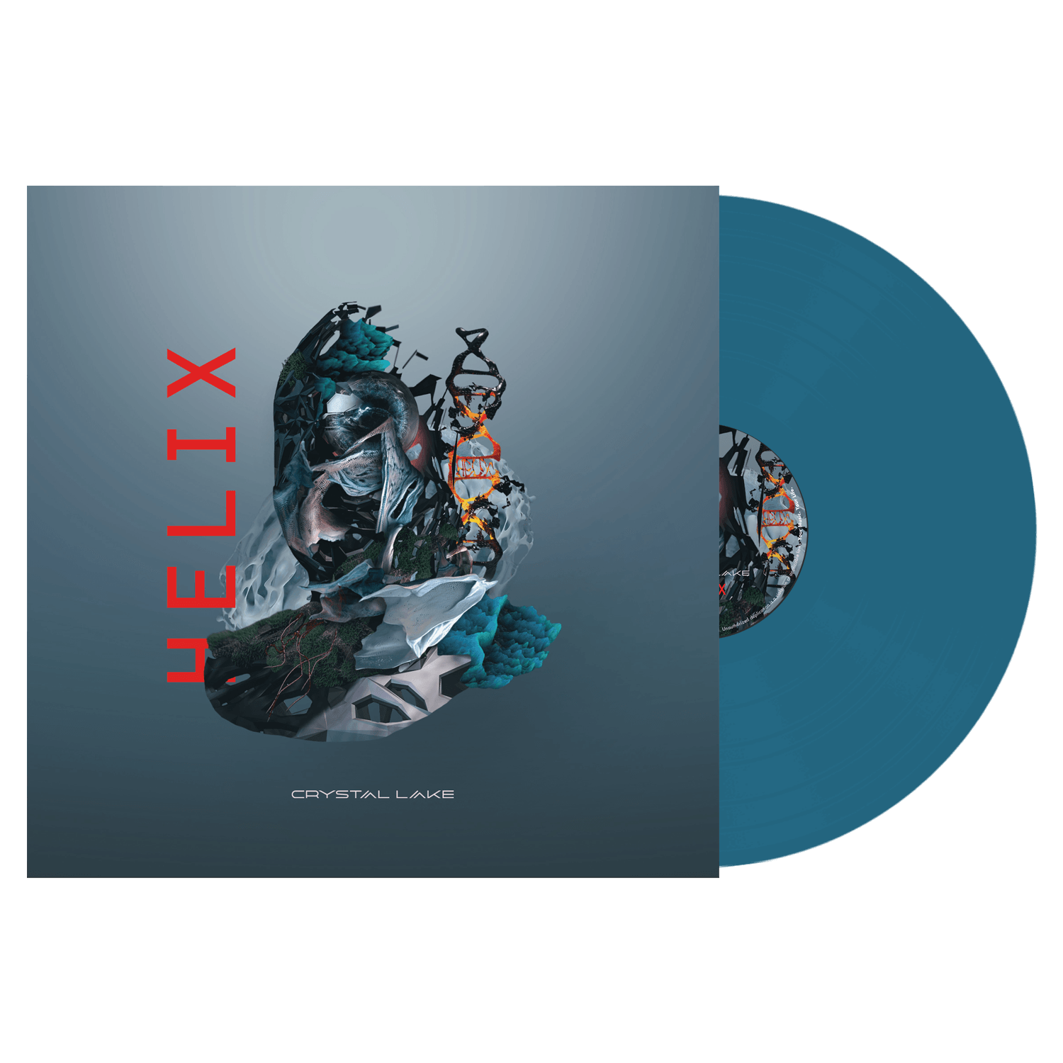 Crystal Lake - 'Helix' Aqua Blue Vinyl Crystal Lake - 'Helix' Aqua Blue Vinyl