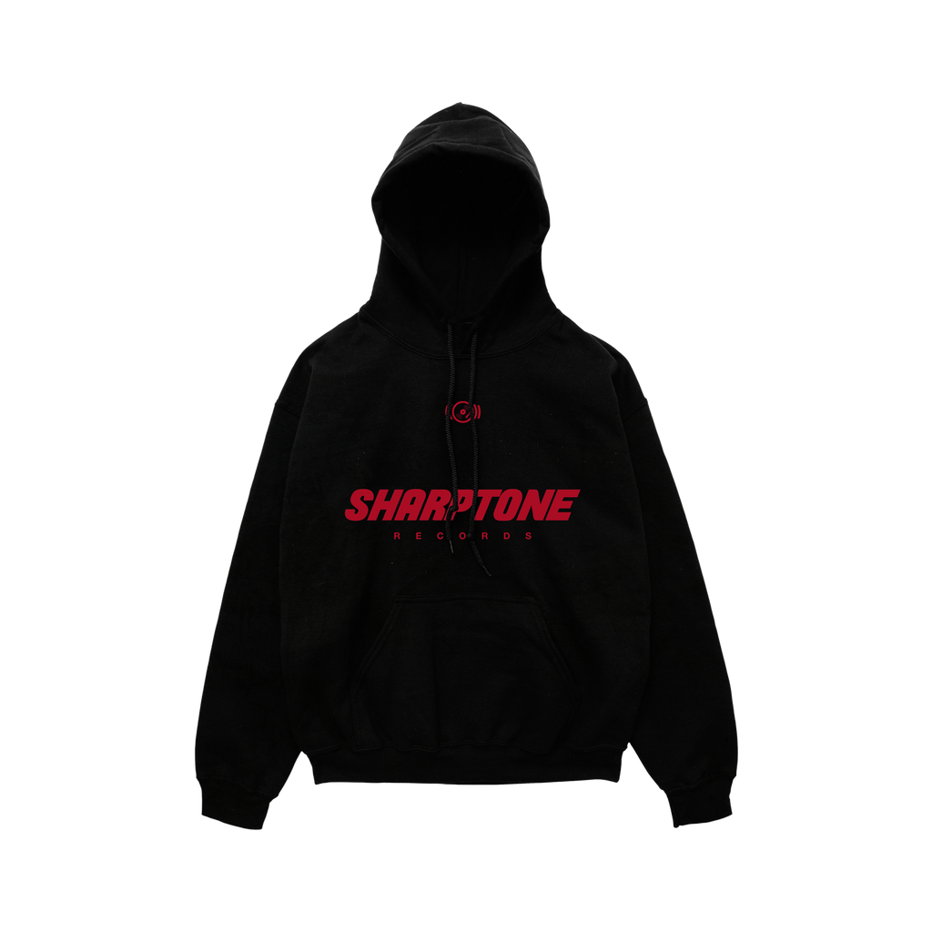 SharpTone Records - Red Logo Hoodie
