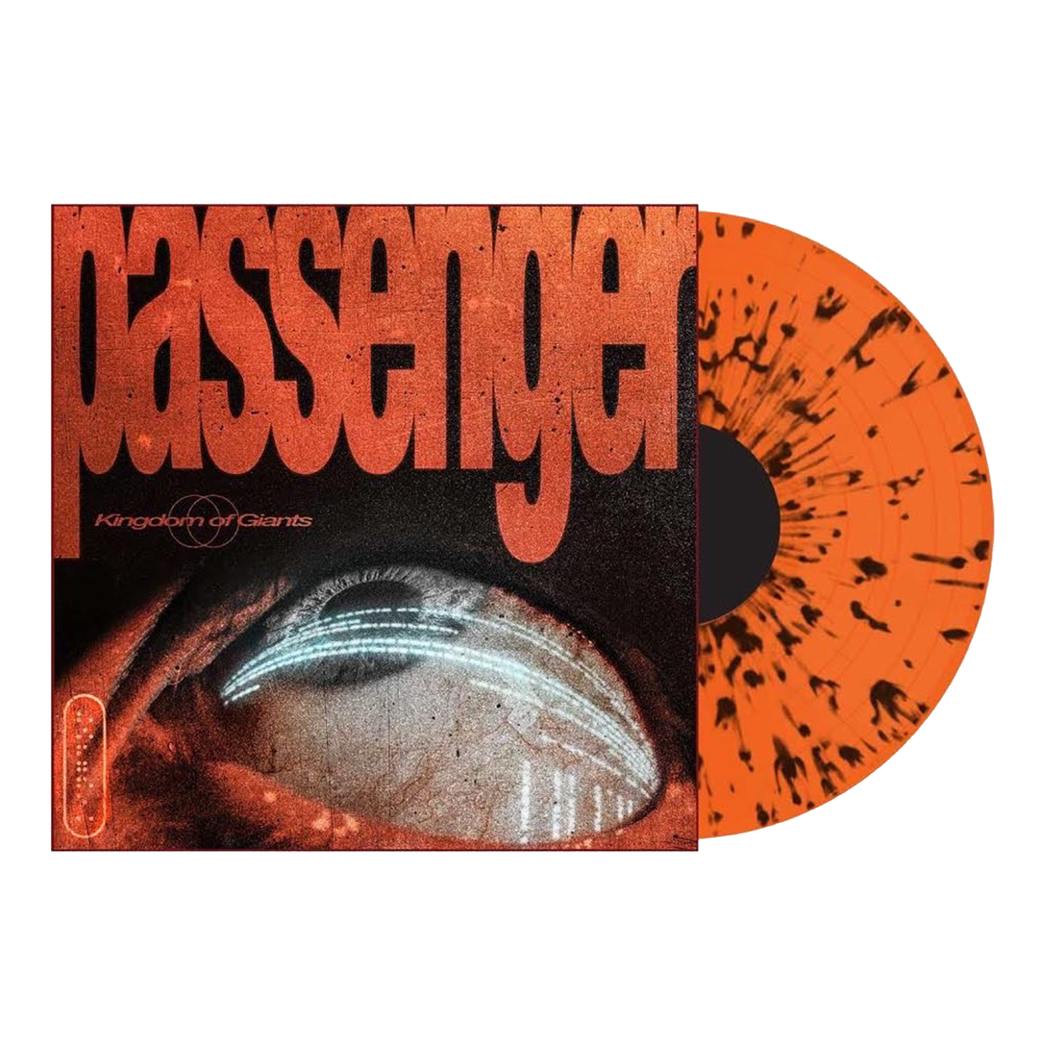 Kingdom Of Giants - 'Passenger' Orange w/ Black Splatter Vinyl