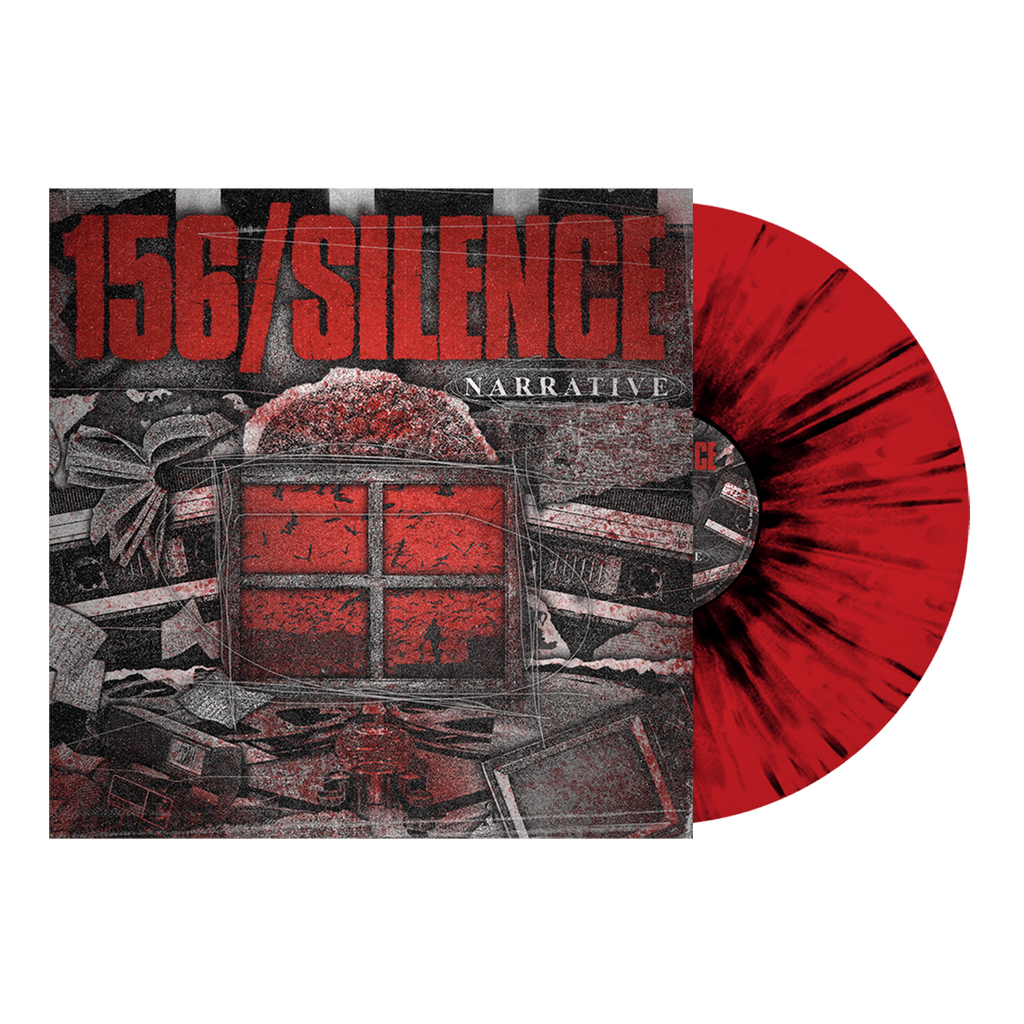 156/Silence - 'Narrative' Red w/ Black Splatter Vinyl