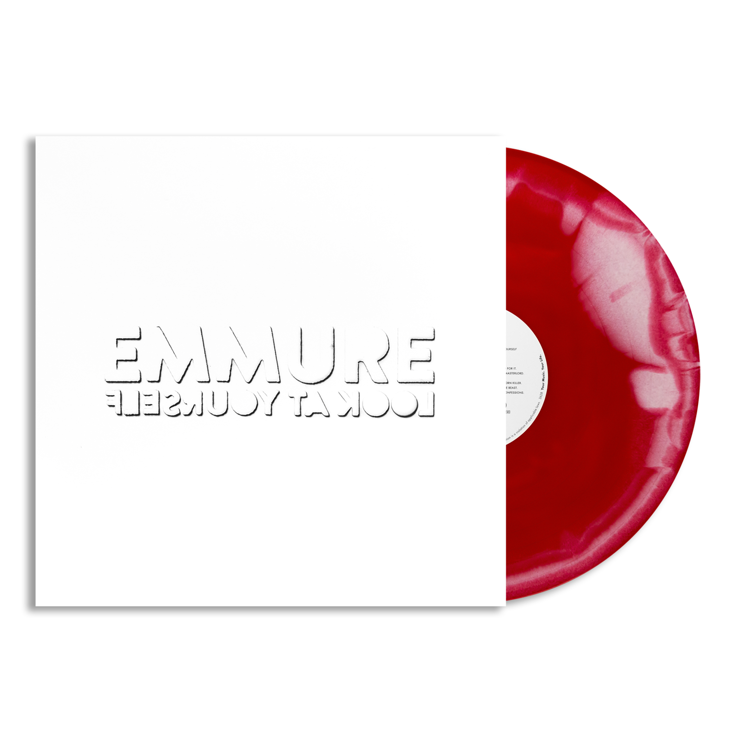 Emmure - 'Look At Yourself' Red/White Vinyl
