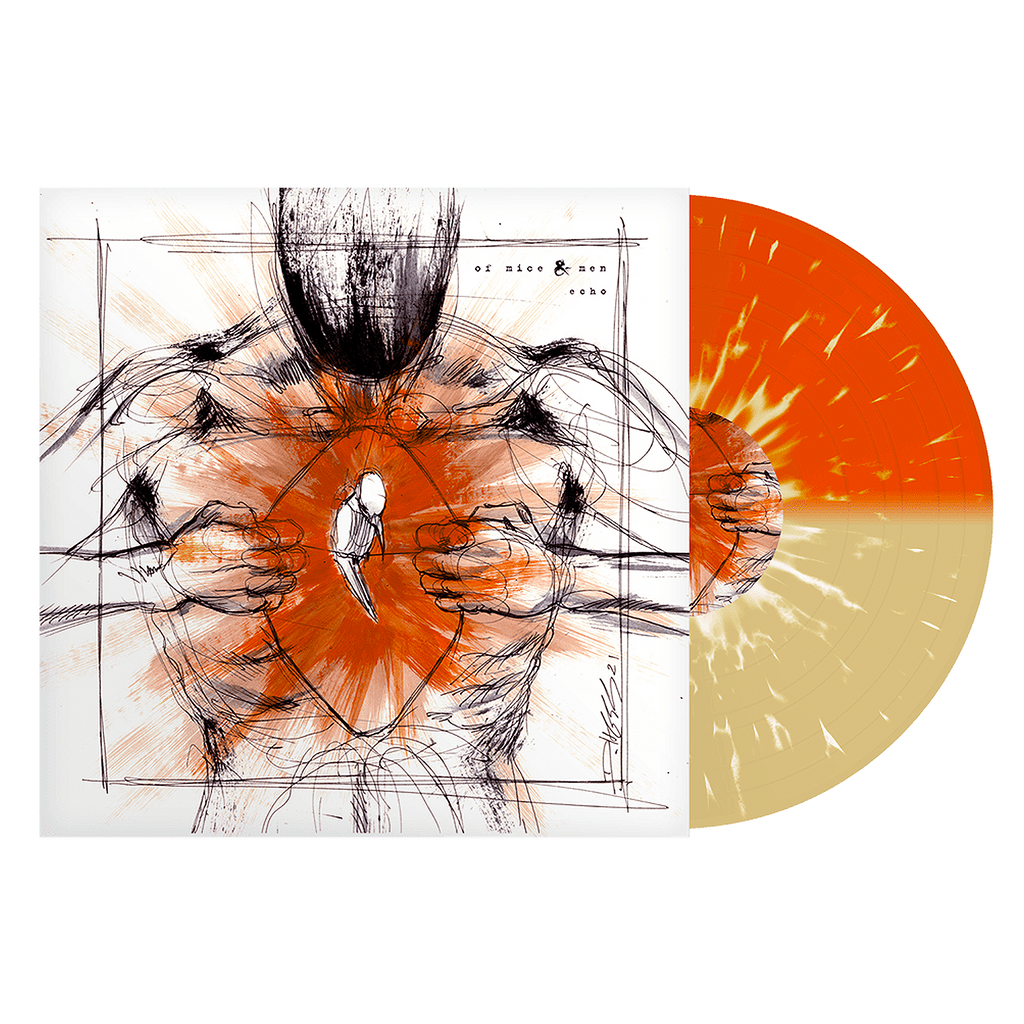 Of Mice & Men - 'Echo' Orange & Transparent Beer w/ White Heavy Splatter Vinyl LP