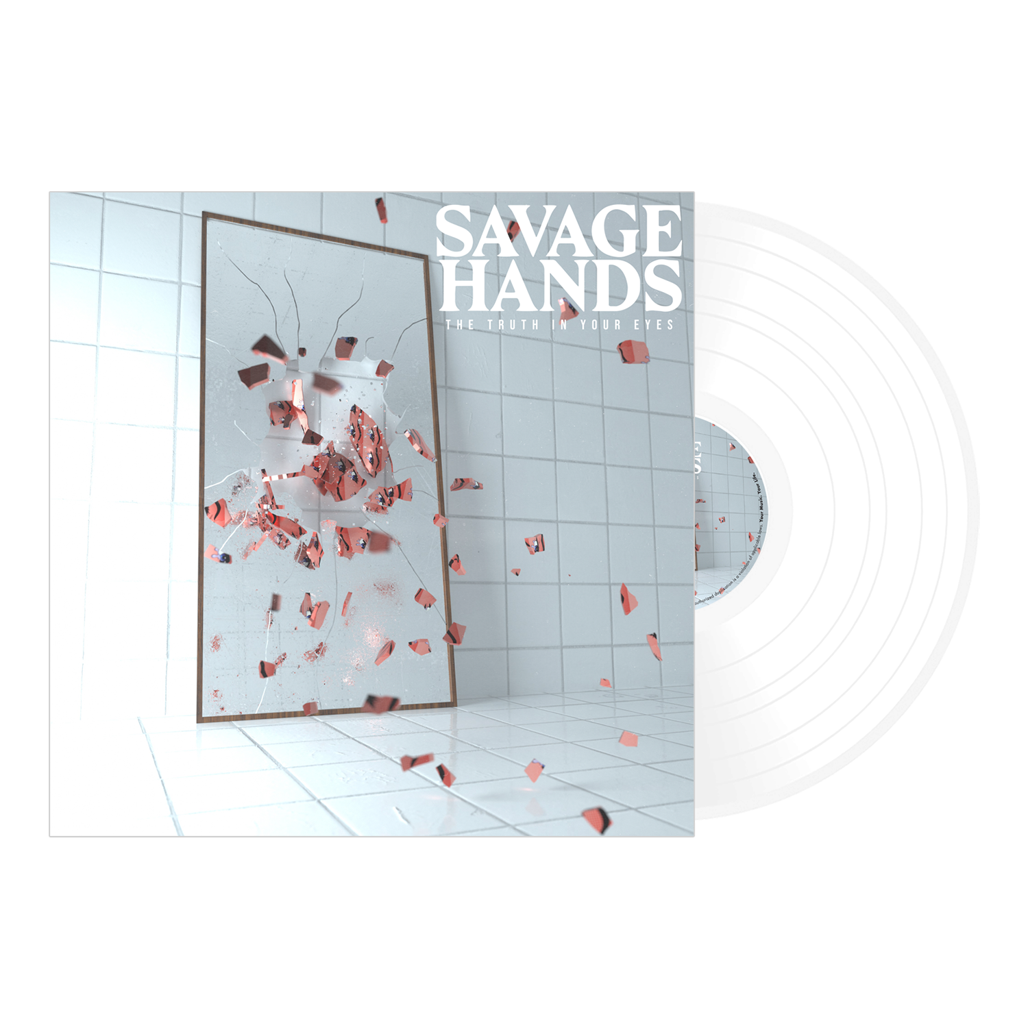 Savage Hands - 'The Truth In Your Eyes' White Vinyl