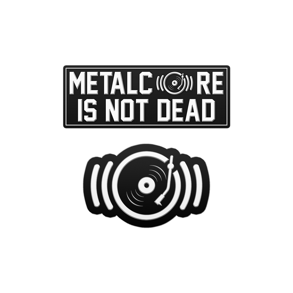 SharpTone Records - Metalcore Is Not Dead Enamel Pin Set
