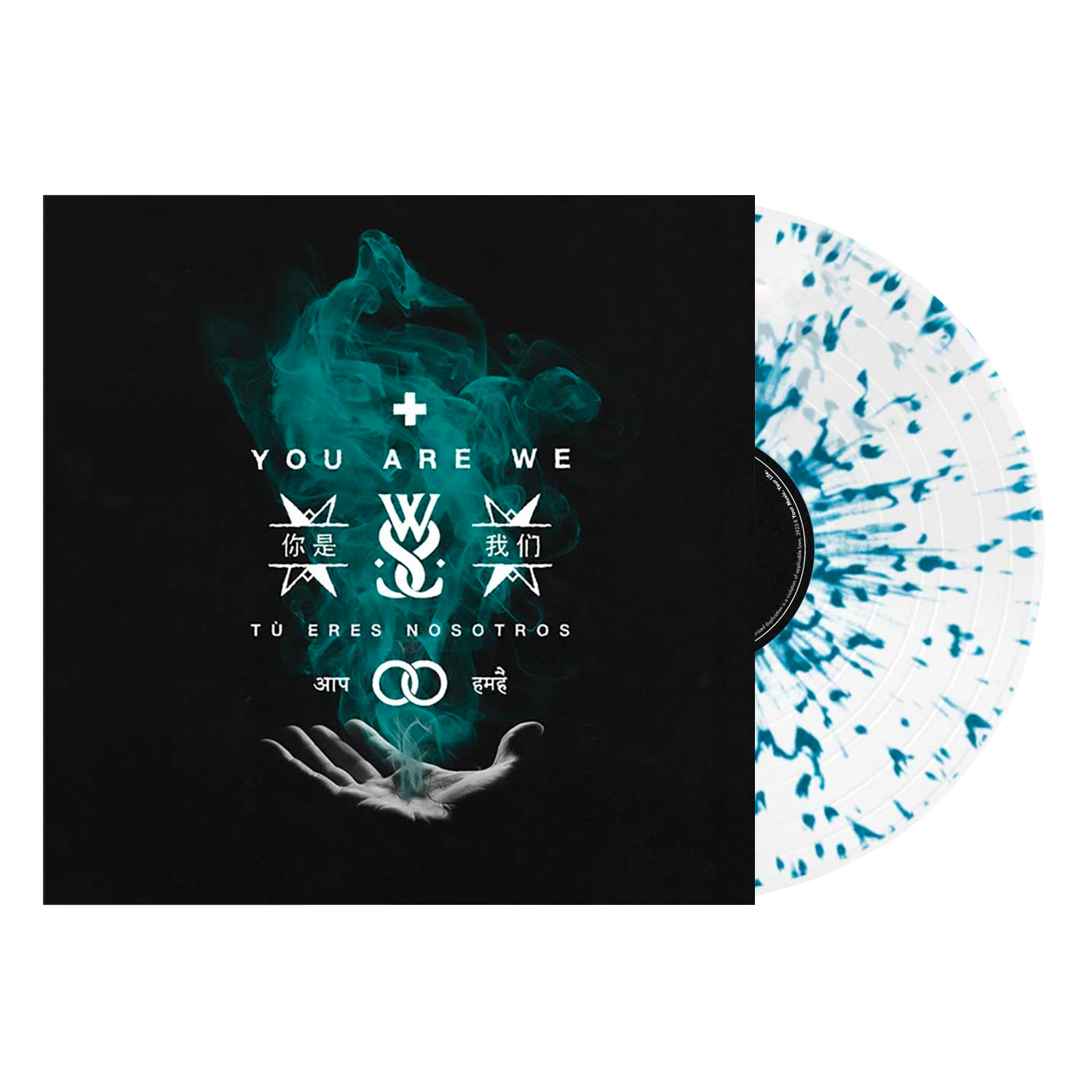 While She Sleeps - 'You Are We' Clear with Blue Splatter Vinyl