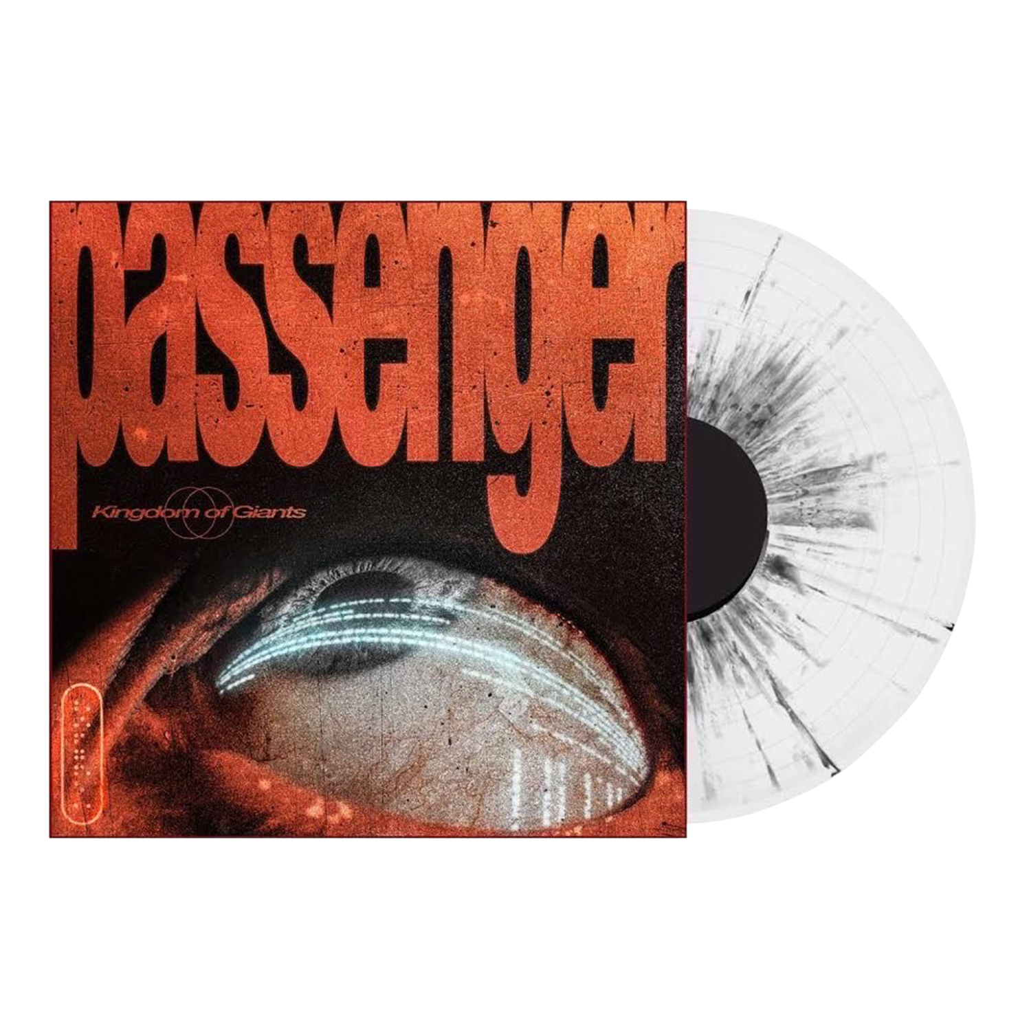 Kingdom Of Giants - 'Passenger' White w/ Black Splatter Vinyl