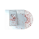Savage Hands - 'The Truth In Your Eyes' Clear w/ Red Splatter Vinyl