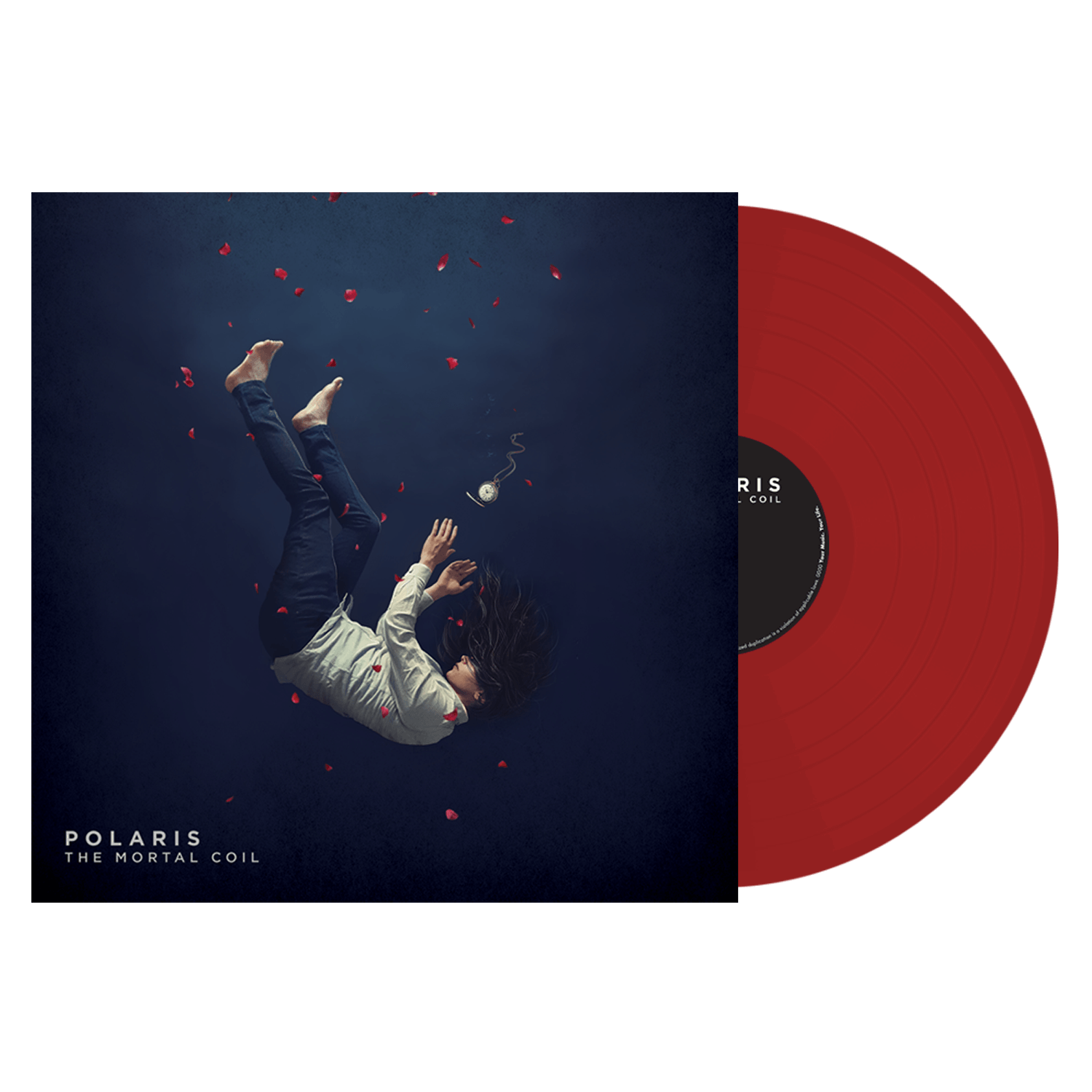 Polaris - 'The Mortal Coil' Transparent Red Vinyl