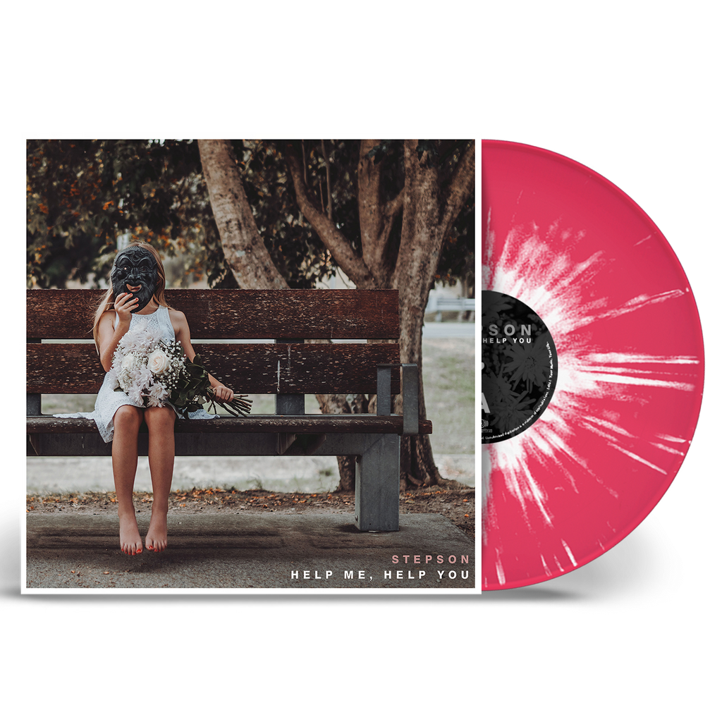 Stepson - 'Help Me, Help You' Pink w/ White Splatter Vinyl